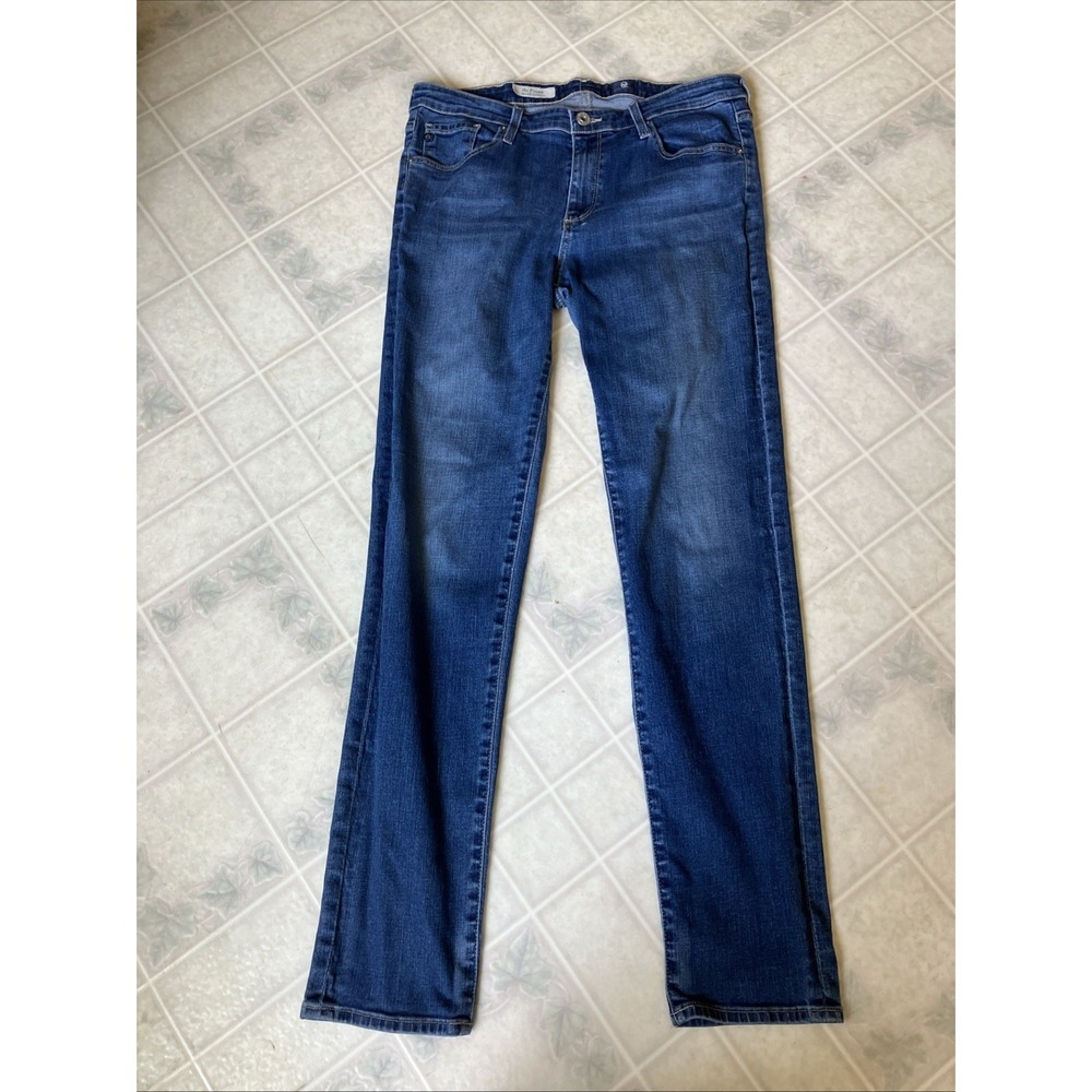 AG‎ Adriano Goldschmied Jeans The Prima Skinny mid Rise Cigarette 31 R med wash